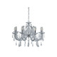 Searchlight Marie Therese ezüst csillár (SL-399-8) E14 8 izzós