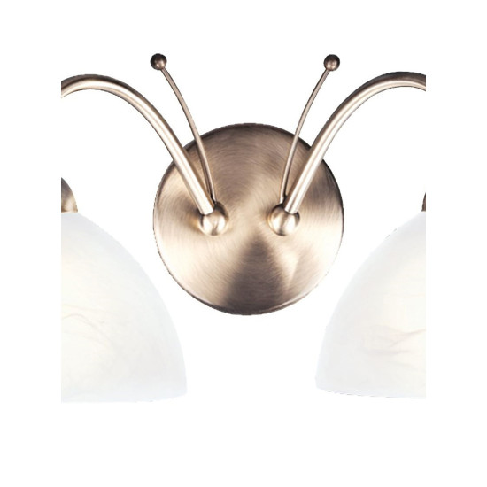 Searchlight MILANESE sárgaréz falikar (SL-1132-2AB) E14 2 izzós