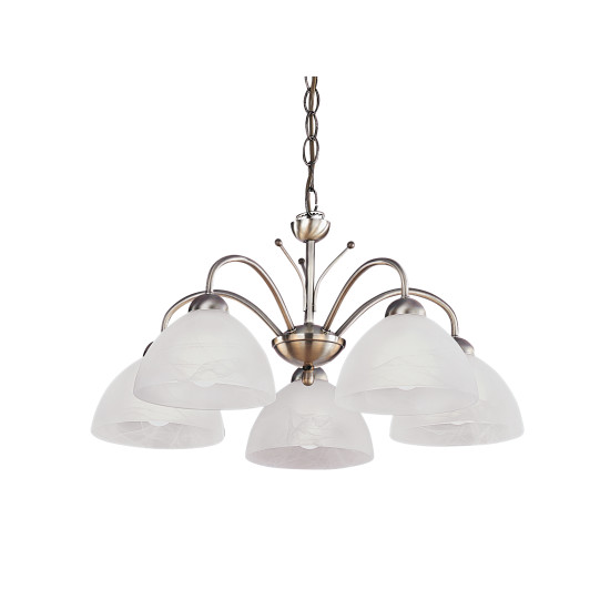 Searchlight MILANESE sárgaréz csillár (SL-1135-5AB) E14 5 izzós