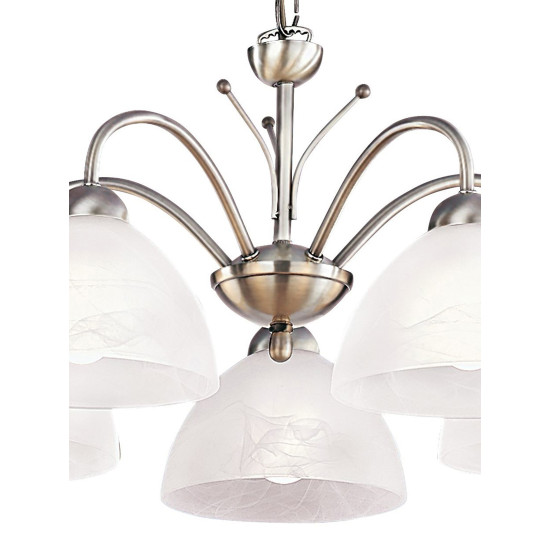 Searchlight MILANESE sárgaréz csillár (SL-1135-5AB) E14 5 izzós