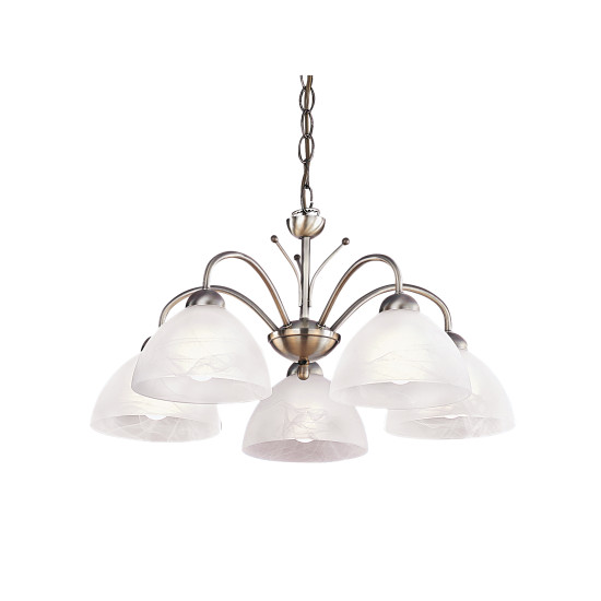 Searchlight MILANESE sárgaréz csillár (SL-1135-5AB) E14 5 izzós