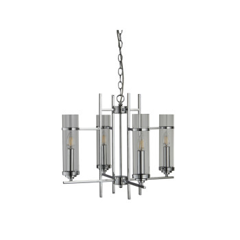 Searchlight Milo króm csillár (SL-3094-4CC) E14 4 izzós IP20