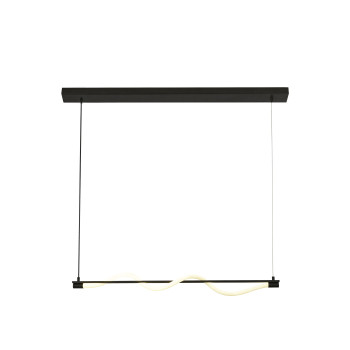 Searchlight Serpent fekete-fehér LED függesztett lámpa (SL-57211BK) LED 1 izzós IP20