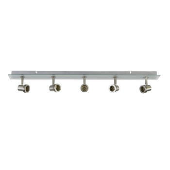 Searchlight Top Hat ezüst mennyezeti spotlámpa (SL-7845-5) GU10 5 izzós IP20