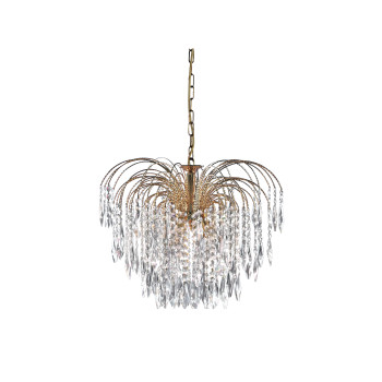 Searchlight Waterfall arany csillár (SL-5175-5) E14 5 izzós IP20