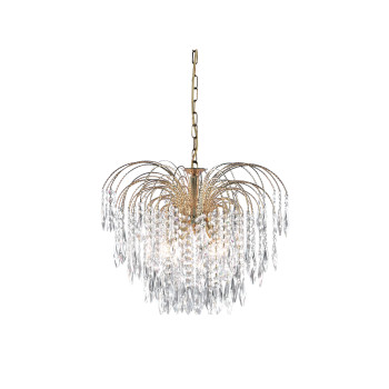 Searchlight Waterfall arany csillár (SL-5175-5) E14 5 izzós IP20