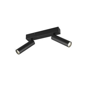 Trio Ambala fekete LED mennyezeti spotlámpa (TRI-849210232) LED 2 izzós IP20