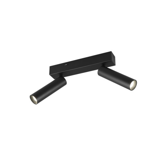 Trio Ambala fekete LED mennyezeti spotlámpa (TRI-849210232) LED 2 izzós IP20