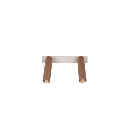 Trio Ambala barna LED mennyezeti spotlámpa (TRI-849210265) LED 2 izzós IP20
