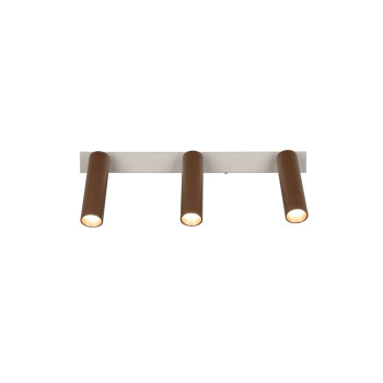 Trio Ambala barna LED mennyezeti spotlámpa (TRI-849210365) LED 3 izzós IP20