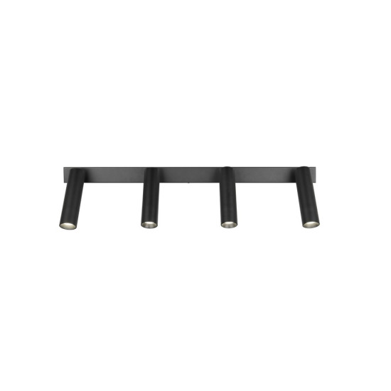 Trio Ambala fekete LED mennyezeti spotlámpa (TRI-849210432) LED 4 izzós IP20