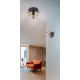 Trio Gillan fekete-barna mennyezeti spotlámpa (TRI-814530365) GU10 3 izzós IP20