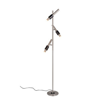Trio Ikaris matt nikkel-fekete LED állólámpa (TRI-455310307) LED 3 izzós IP20