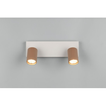 Trio Soka barna mennyezeti spotlámpa (TRI-867700265) GU10 2 izzós IP20