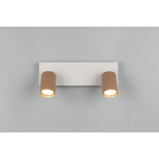 Trio Soka barna mennyezeti spotlámpa (TRI-867700265) GU10 2 izzós IP20