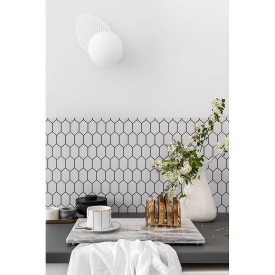 UMMO Lighting Fyllo  fehér fali lámpa (UMM-FYB11000) G9 1 izzós IP20