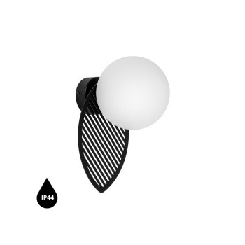 UMMO Lighting Fyllo  fekete-fehér vízvédett fali lámpa (UMM-FYB120S0) G9 1 izzós IP44