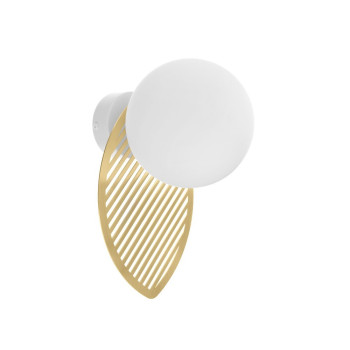 UMMO Lighting Fyllo  sárgaréz-fehér fali lámpa (UMM-FYB13000) G9 1 izzós IP20