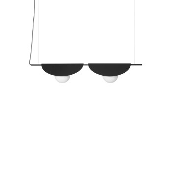 UMMO Lighting Sallo  fekete-fehér függesztett lámpa (UMM-SAB222P0) G9 2 izzós IP20