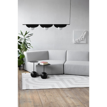 UMMO Lighting Sallo  fekete-fehér függesztett lámpa (UMM-SAC322P0) G9 2 izzós IP20