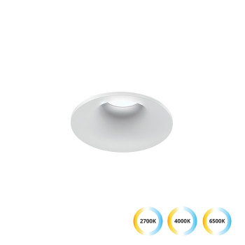 Viokef Alvey fehér LED mennyezetbe építhető spotlámpa (VIO-4323000) LED 1 izzós IP20