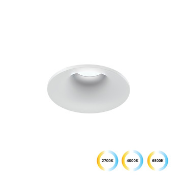 Viokef Alvey fehér LED mennyezetbe építhető spotlámpa (VIO-4323100) LED 1 izzós IP20