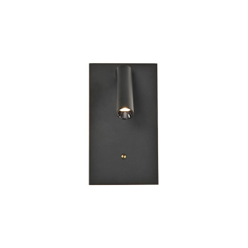 Viokef Bonny fekete LED fali olvasólámpa (VIO-4343800) LED 1 izzós IP20