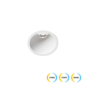 Viokef Dylan fehér LED mennyezetbe építhető lámpa (VIO-4311200) LED 1 izzós IP20
