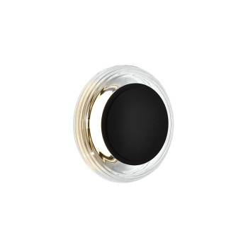 Viokef Glossy fekete-átlátszó LED fali lámpa (VIO-4322100) LED 1 izzós IP20