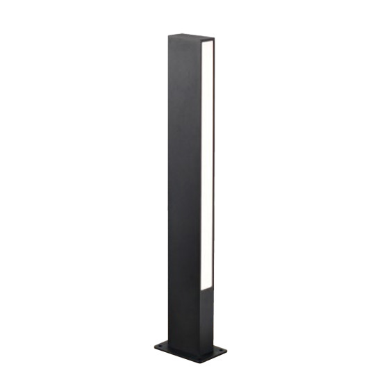 Viokef Lir sötétszürke LED kültéri állólámpa (VIO-4321000) LED 1 izzós IP65
