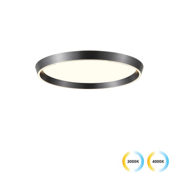 Viokef Lorissa fekete LED mennyezeti lámpa (VIO-4347400) LED 1 izzós IP20