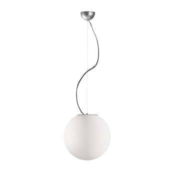 Viokef Luna nikkel-opál függesztett lámpa (VIO-425600P) E27 1 izzós IP21