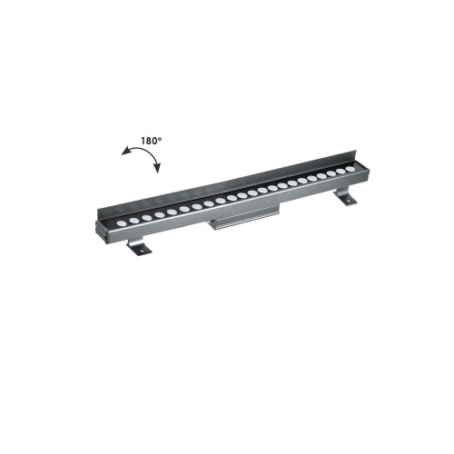 Viokef Marvel sötétszürke LED kültéri homlokzatvilágítás (VIO-4187300-P) LED 1 izzós IP66