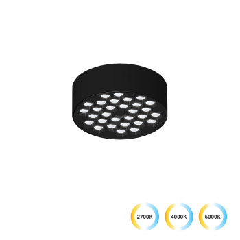 Viokef Mateo fekete LED mennyezeti lámpa (VIO-4343201) LED 1 izzós IP20