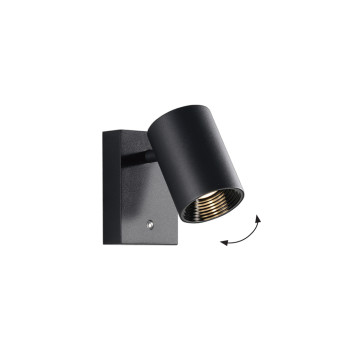 Viokef Melina fekete LED fali lámpa (VIO-4335200) LED 1 izzós IP20