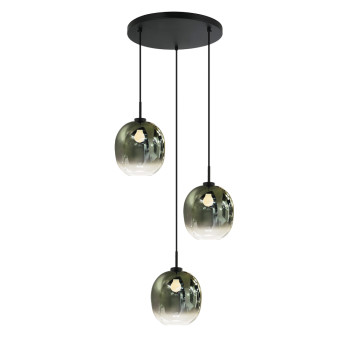 Viokef Mirror zöld függesztett lámpa (VIO-4345600) E27 3 izzós IP20
