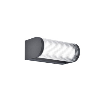 Viokef Monaco sötétszürke LED kültéri fali lámpa (VIO-4336400) LED 1 izzós IP65