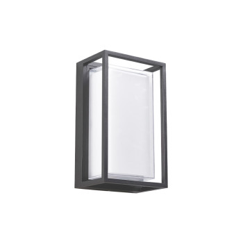 Viokef Nikao sötétszürke LED kültéri fali lámpa (VIO-4321900) LED 1 izzós IP65