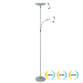Viokef Nora zöld LED állólámpa olvasókarral (VIO-4351801) LED 1 izzós IP20