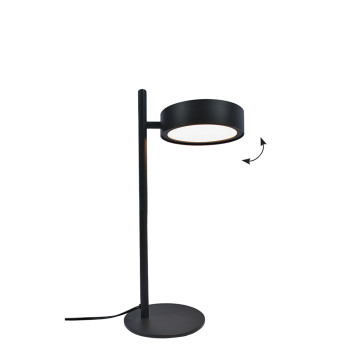 Viokef Only fekete LED asztali lámpa (VIO-4308000) LED 1 izzós IP20
