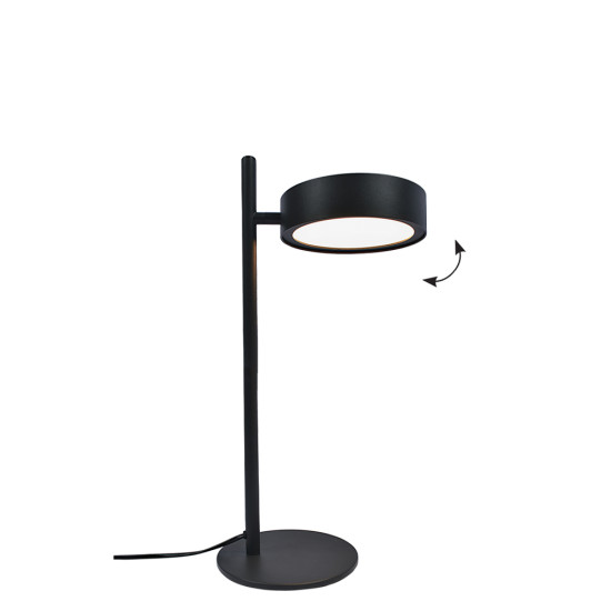 Viokef Only fekete LED asztali lámpa (VIO-4308000) LED 1 izzós IP20