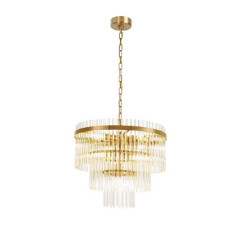 Viokef Sabrina bronz függesztett lámpa (VIO-4314400) E14 7 izzós IP20