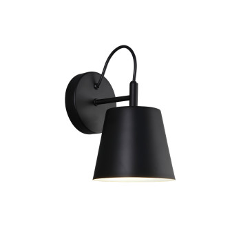 Viokef Senik fekete fali lámpa (VIO-4305100) E27 1 izzós IP20