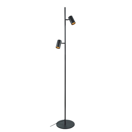 Viokef Sid fekete állólámpa (VIO-4316800) GU10 2 izzós IP20