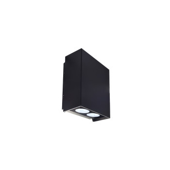 Viokef Sylvio fekete LED kültéri fali lámpa (VIO-4352400) LED 1 izzós IP65