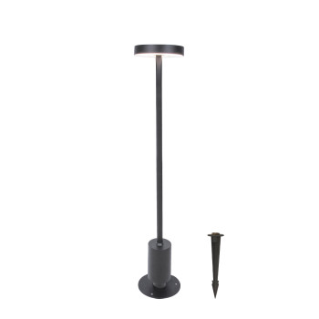 Viokef Tango sötétszürke LED kültéri leszúrható lámpa (VIO-4333000) LED 1 izzós IP54
