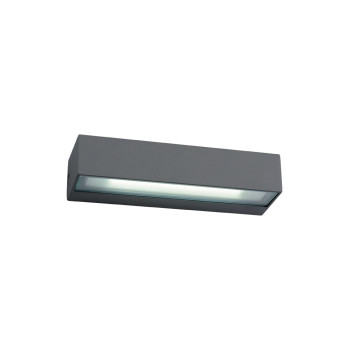 Viokef Tech sötétszürke LED kültéri fali lámpa (VIO-4137602) LED 1 izzós IP54