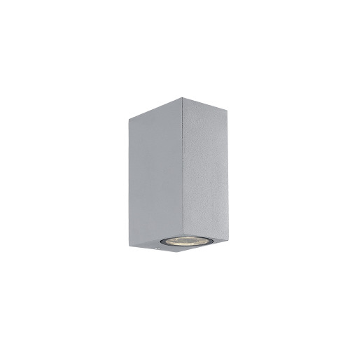 Viokef Tilos szürke kültéri falikar (VIO-4099402) GU10 2 izzós IP54