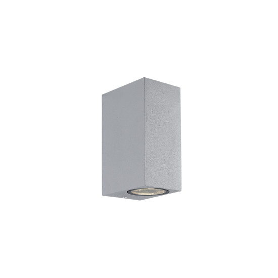 Viokef Tilos szürke kültéri falikar (VIO-4099402) GU10 2 izzós IP54