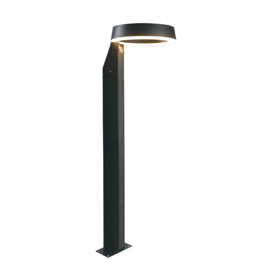 Viokef Zoom sötétszürke LED kültéri állólámpa (VIO-4321600) LED 1 izzós IP54